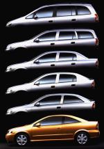Opel Astra Coupe 2002 года